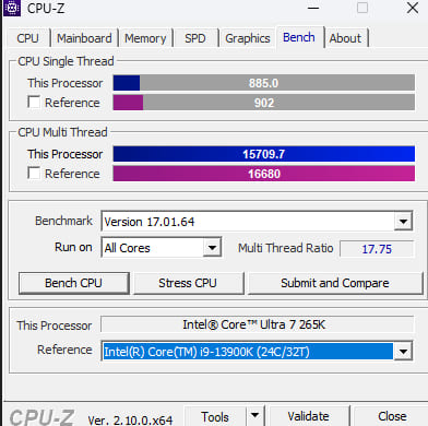 اولین تصویر واقعی از پردازنده Core Ultra 7 265K اینتل
