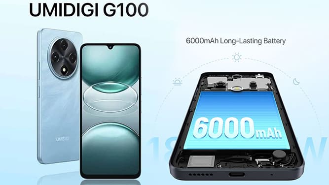 گوشی هوشمند Umidigi G100