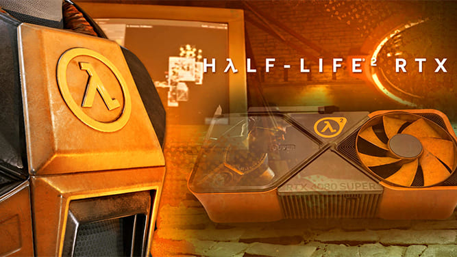 کارت گرافیک خاص انویدیا برای 20 سالگی بازی Half-Life 2