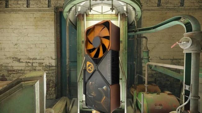 کارت گرافیک خاص انویدیا برای 20 سالگی بازی Half-Life 2