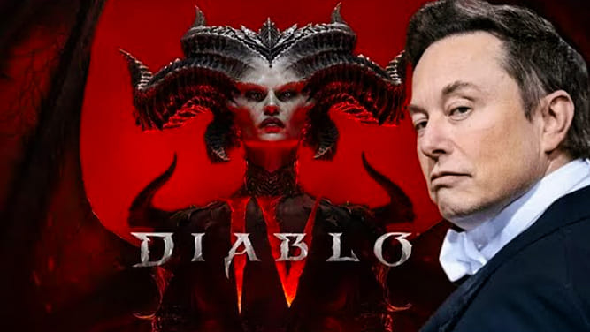 ایلان ماسک رسماً بهترین بازیکن Diablo 4 در جهان شد