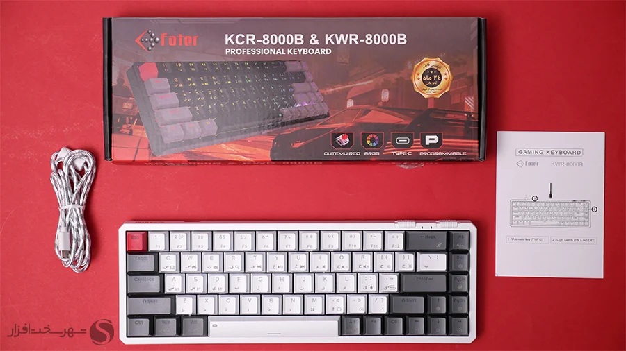 قیمت کیبورد فاطر KCR-8000
