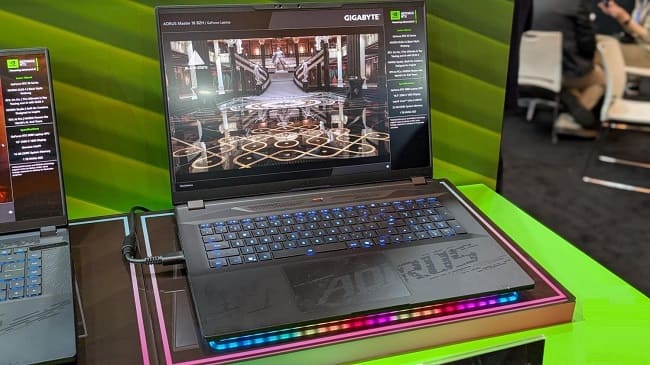 لپتاپ قدرتمند AORUS MASTER 18  معرفی شد