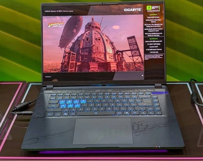 لپتاپ قدرتمند AORUS MASTER 18  معرفی شد