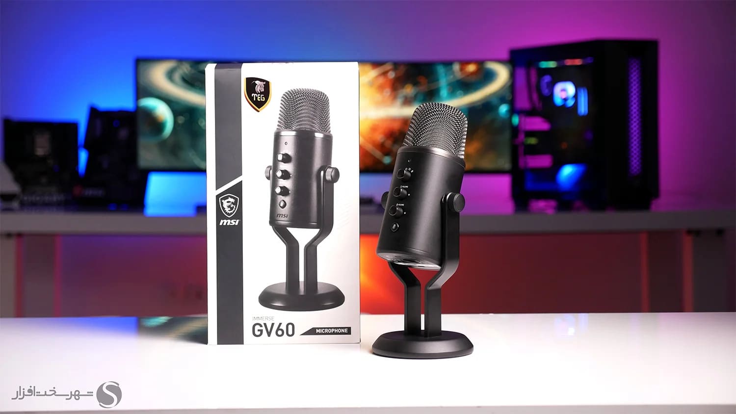 بررسی میکروفون Immerse GV60