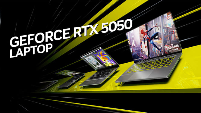 گرافیک RTX 5050 لپ‌تاپ در محصولات جدید LG