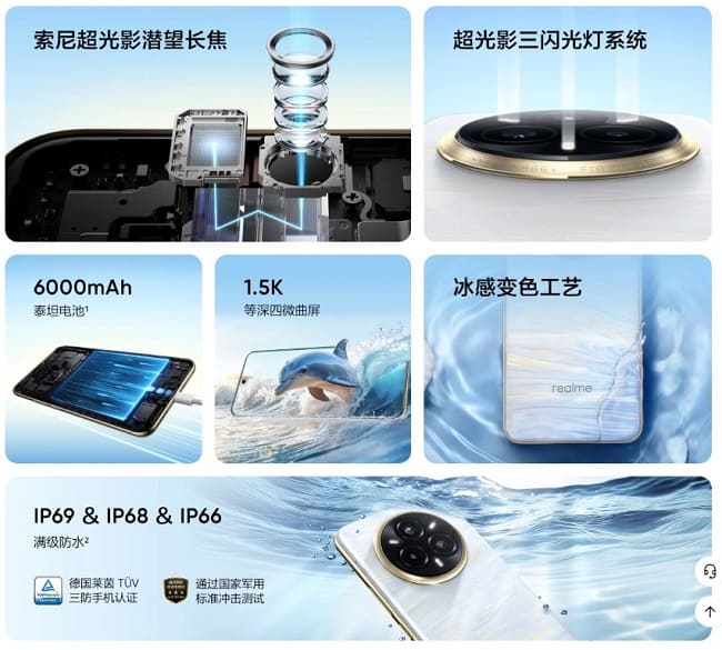 گوشی Realme 14 Pro+ معرفی شد