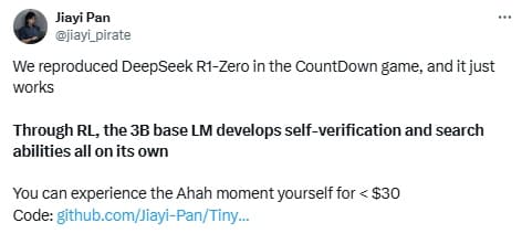 DeepSeek را می‌تواند تنها با 30 دلار بازسازی کرد