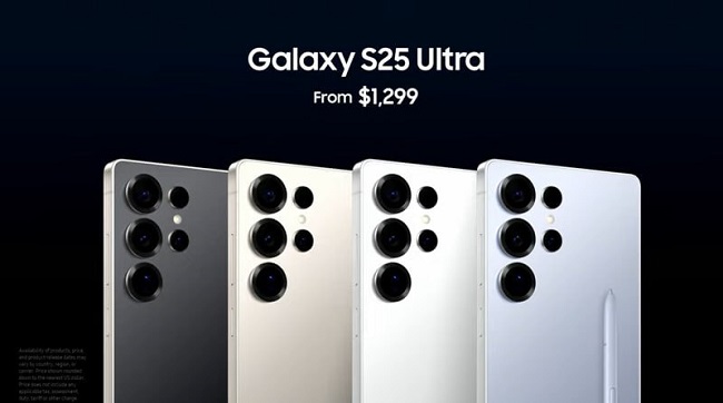 قیمت سری S25 گلکسی