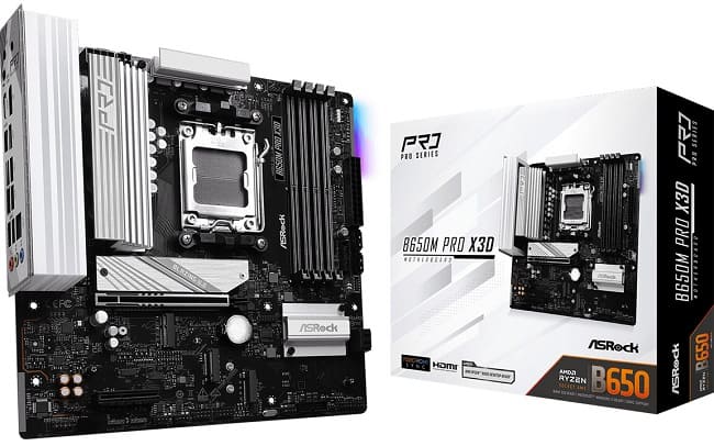 ASRock Launches B650M Pro X3D Motherboard