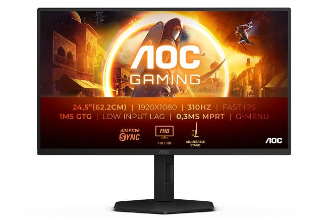 مانیتور 310 هرتزی اقتصادی AOC برای گیمرها