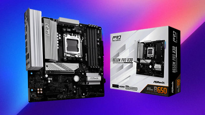 ASRock Launches B650M Pro X3D Motherboard