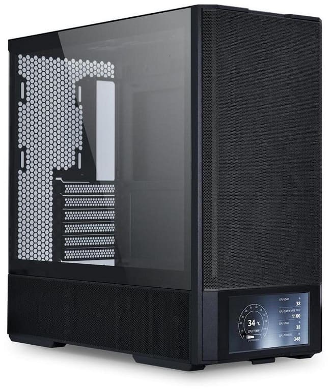 کیس جدید LANCOOL 207 Refresh با یک نمایشگر LCD کوچک
