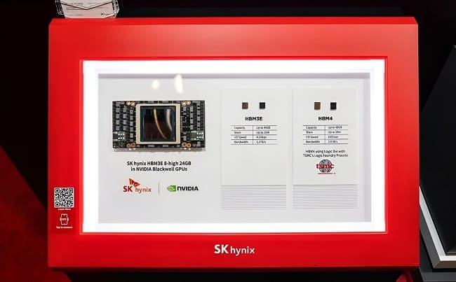 SK hynix رسماً HBM4 را معرفی کرد