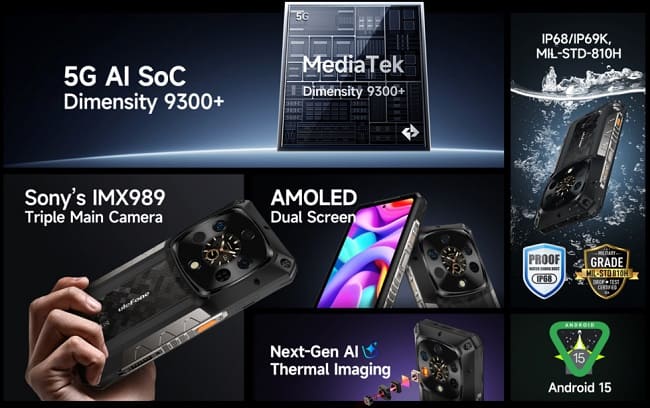 مقاوم ترین گوشی Ulefone