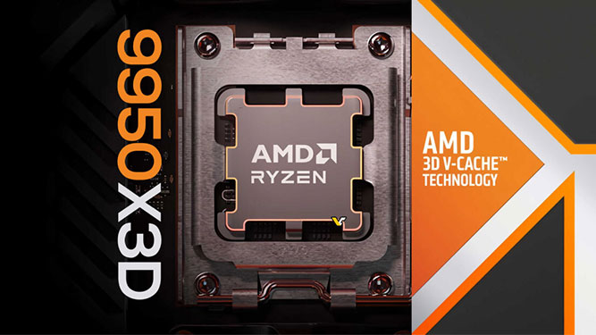 بنچمارک های پردازنده 9950X3D لو رفت