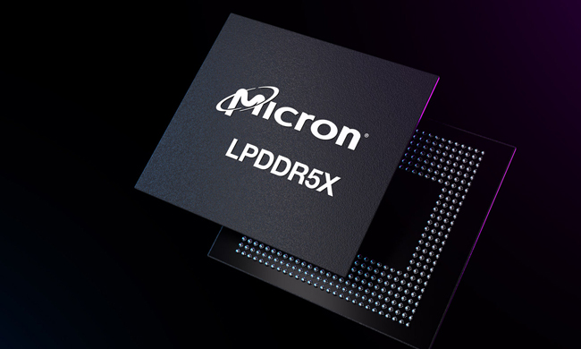 LPDDR5xتراشه های شرکت میکرون 