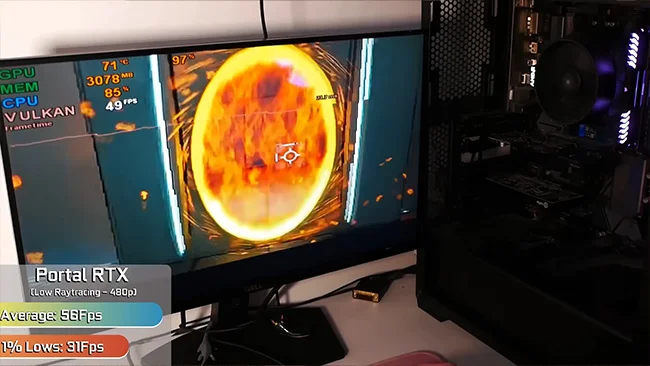 بنچمارک کارت گرافیک RTX 4010