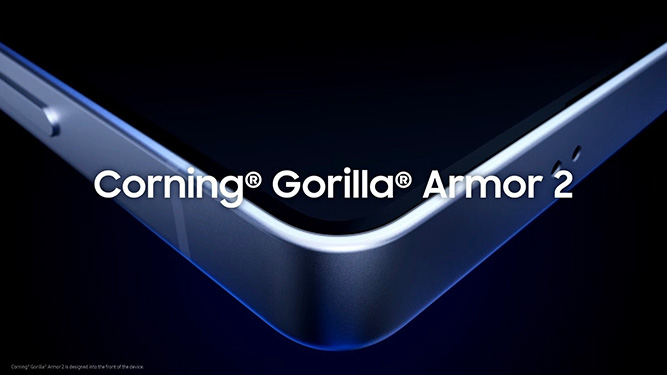 توضیحات شرکت Corning درباره پوشش Gorilla Armor 2 گوشی Galaxy S25 Ultra