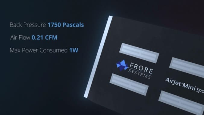 خنک کننده حالت جامد و ضد آب AirJet Mini Sport معرفی شد