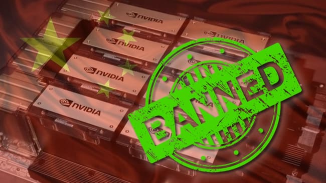 GPUهایی با قدرت پردازشی زیاد مثل RTX 4090 ورود به چین را ندارند