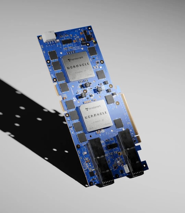 Wormhole n300 مجهز به دو تراشه Wormhole