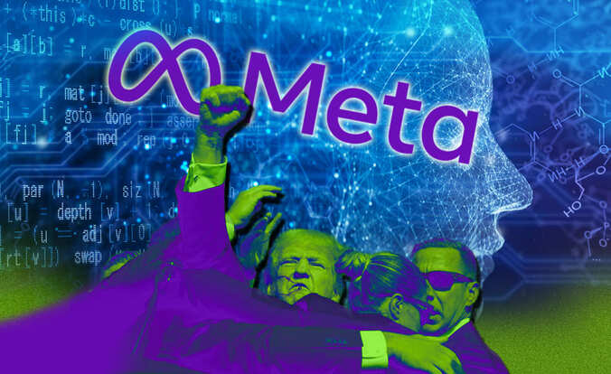 پاسخ هوش مصنوعی متا درباره ترور ترامپ جنجال آفرید