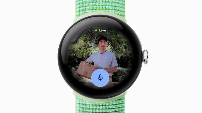 با Pixel Watch 3 میتوانید به دوربین Nest متصل شوید