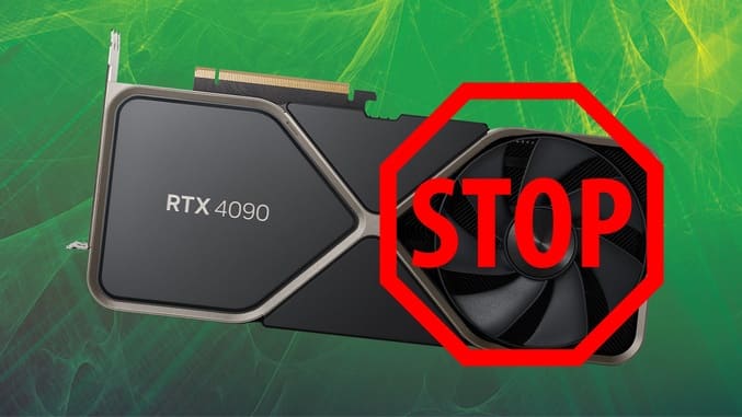 توقف تولید RTX 4090