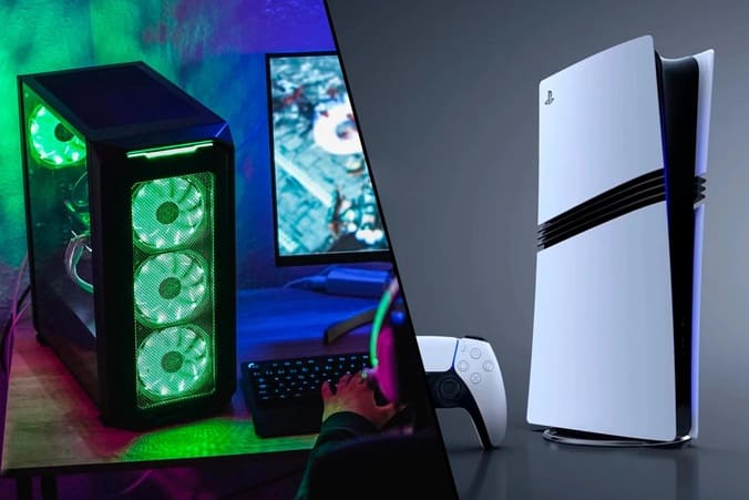 مقایسه قیمت PS5 Pro و PC