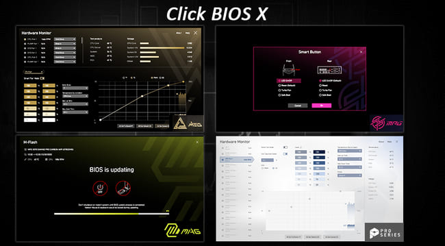 قابلیت اوکلاک آسان با Click BIOS X