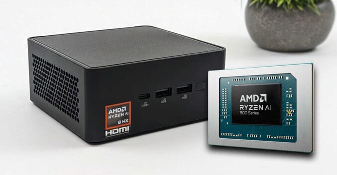 اولین تست از مینی پی سی مچهز به Ryzen AI 9 HX 370 