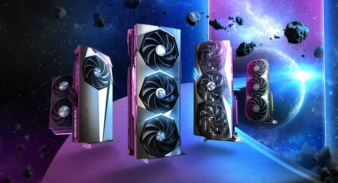 معرفی کارت‌های GeForce RTX 4000 از برند MSI