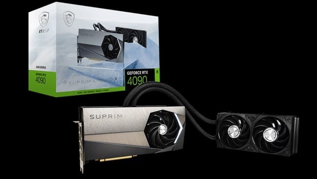 کارت گرافیک MSI Geforce RTX 4090 SUPRIM LIQUID
