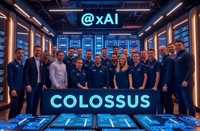 ابررایانه هوش مصنوعی xAI colossus راه‌اندازی شد