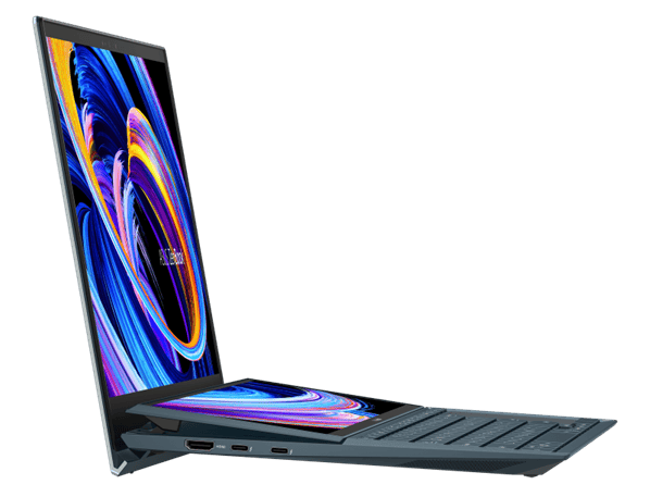 Asus ZenBook Duo 14 UX482 بهترین لپ‌تاپ سبک با دو صفحه نمایش