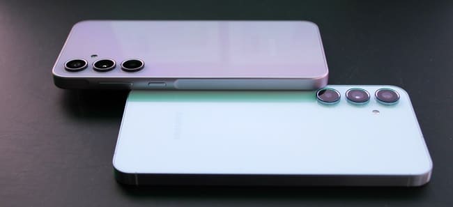 Galaxy A55 در کنار A34