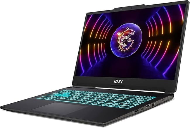 MSI Cyborg 2023  بهترین لپ‌تاپ گیمینگ برای طراحی سه بعدی