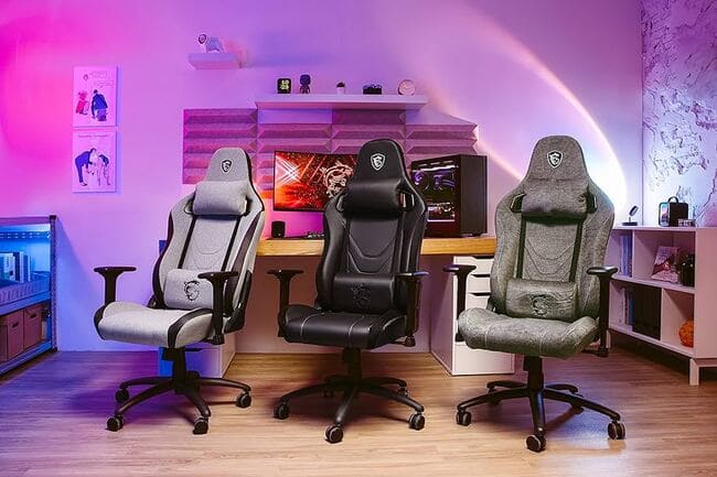 سه مدل صندلی گیمینگ MSI