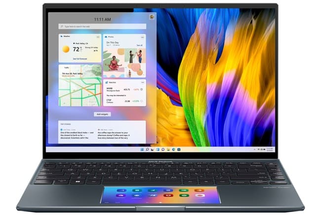 ASUS Zenbook 14x OLED مجهز به صفحه Oled و DialPad ایسوس