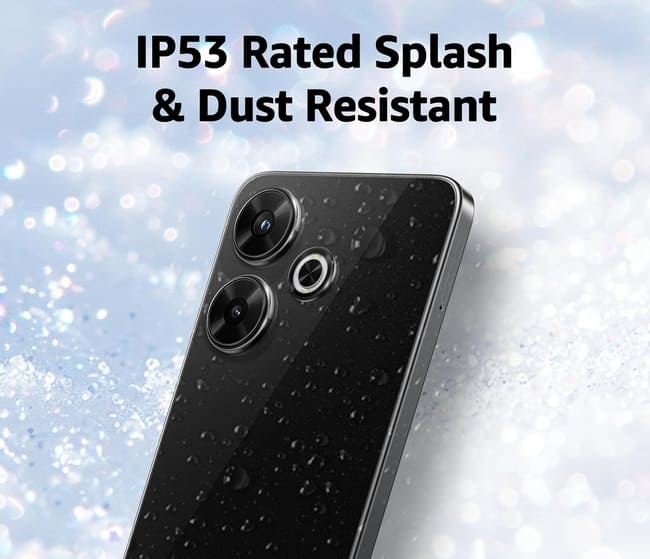 ردمی ۱۳ استاندارد ip۵۳ دارد