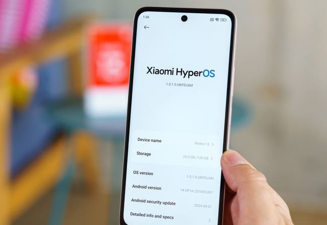 Redmi 13 با HyperOS