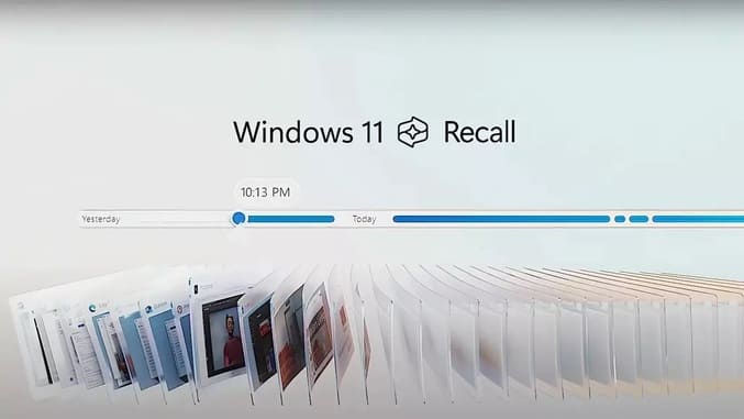 تغییرات امنیتی windows recall معرفی شد