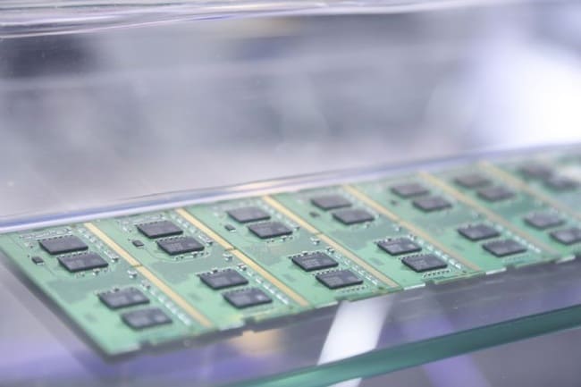 خط تولید حافظه RAM