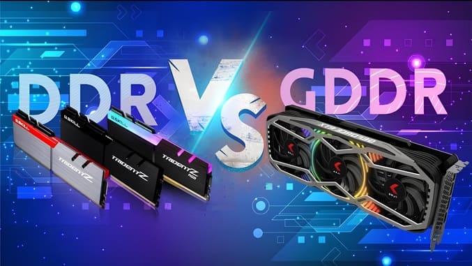 حافظه‌های DDR و GDDR چه تفاوت‌هایی دارند؟