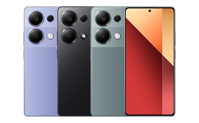 رنگ های مختلف Redmi Note 13 Pro 4g