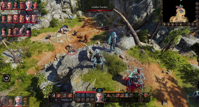 یکی از نبردهای نوبتی در Baldur's Gate 3