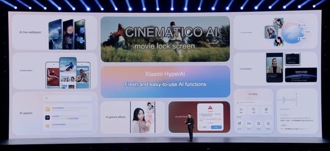 معرفی قابلیت‌های هوش مصنوعی HyperAI شیائومی