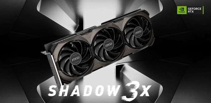 معرفی کارت گرافیک MSI RTX 4070 Ti SUPER SHADOW 3X