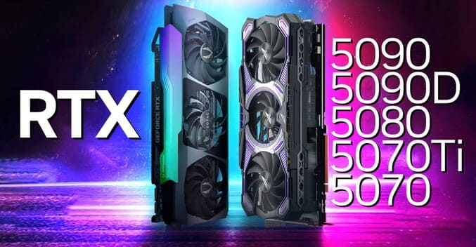 اطلاعات RTX 5000 در وبسایت زوتک فاش شد